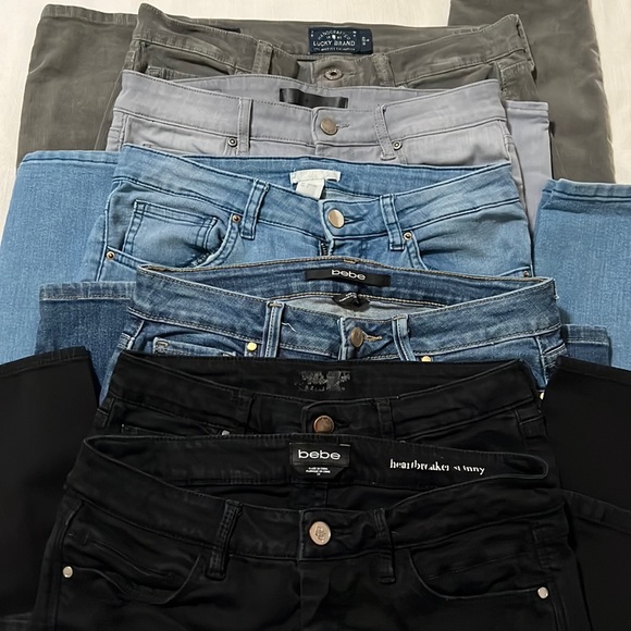 Topshop Denim - 6 jeans bundle